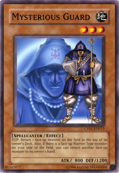 Mysterious Guard [CP01-EN013] Common | The CG Realm