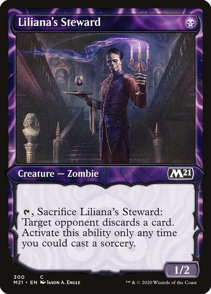 Liliana's Steward (Showcase) [Core Set 2021] | The CG Realm