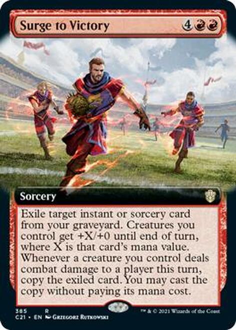 Surge to Victory (Extended Art) [Commander 2021] | The CG Realm