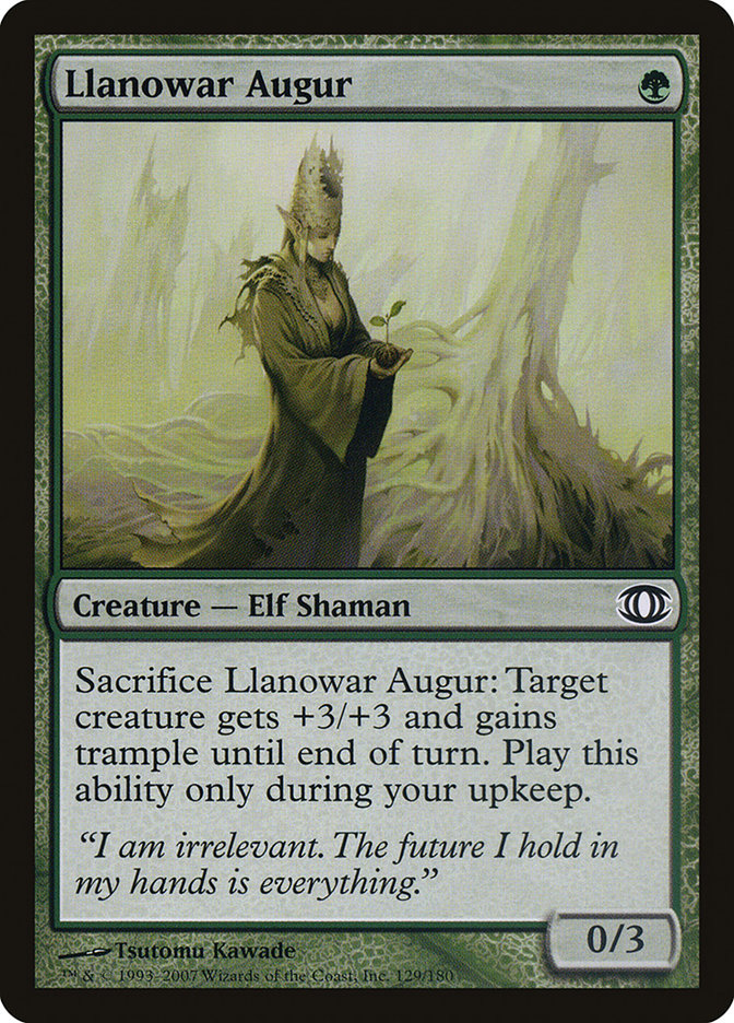 Llanowar Augur [Future Sight] | The CG Realm