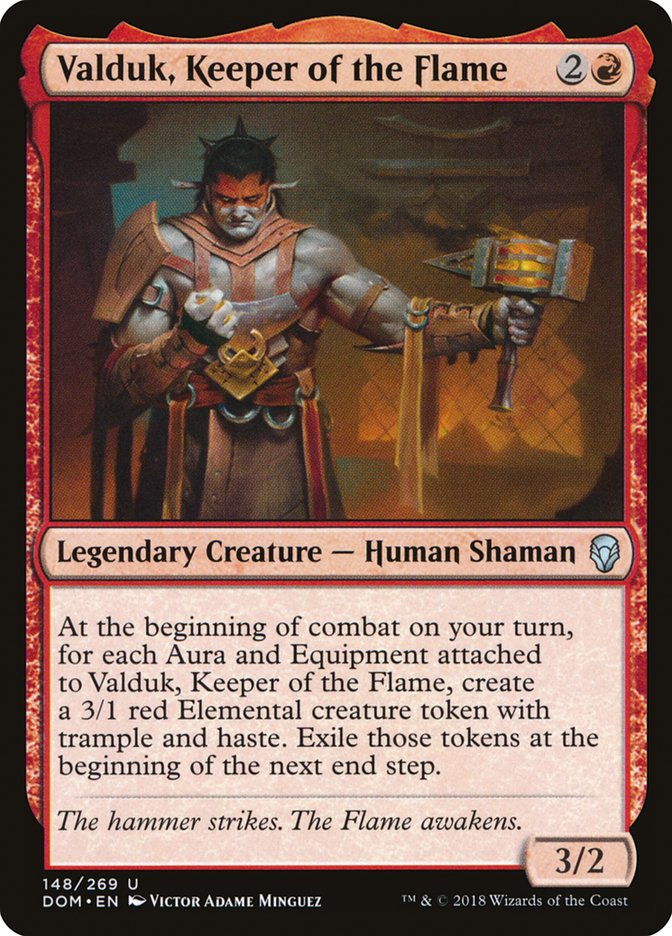 Valduk, Keeper of the Flame [Dominaria] | The CG Realm