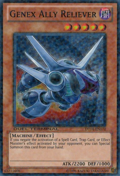 Genex Ally Reliever [DT04-EN070] Super Rare | The CG Realm