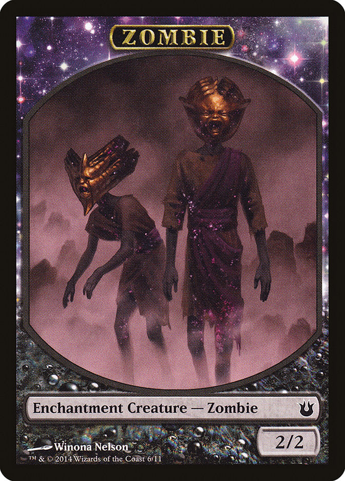 Zombie Token [Born of the Gods Tokens] | The CG Realm