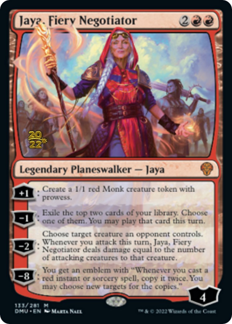 Jaya, Fiery Negotiator [Dominaria United Prerelease Promos] | The CG Realm