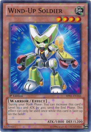 Wind-Up Soldier [BP01-EN166] Starfoil Rare | The CG Realm