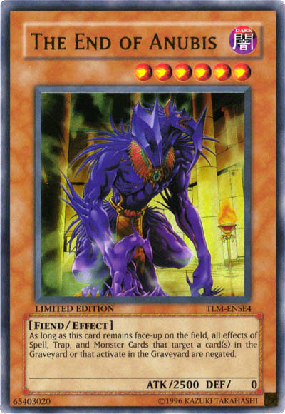 The End of Anubis [TLM-ENSE4] Ultra Rare | The CG Realm
