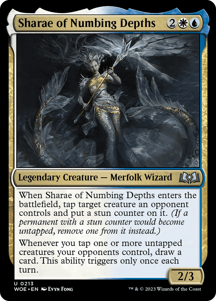 Sharae of Numbing Depths [Wilds of Eldraine] | The CG Realm