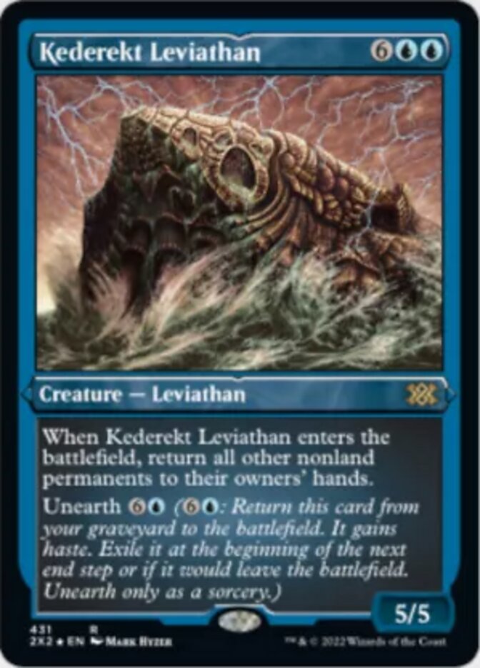 Kederekt Leviathan (Foil Etched) [Double Masters 2022] | The CG Realm
