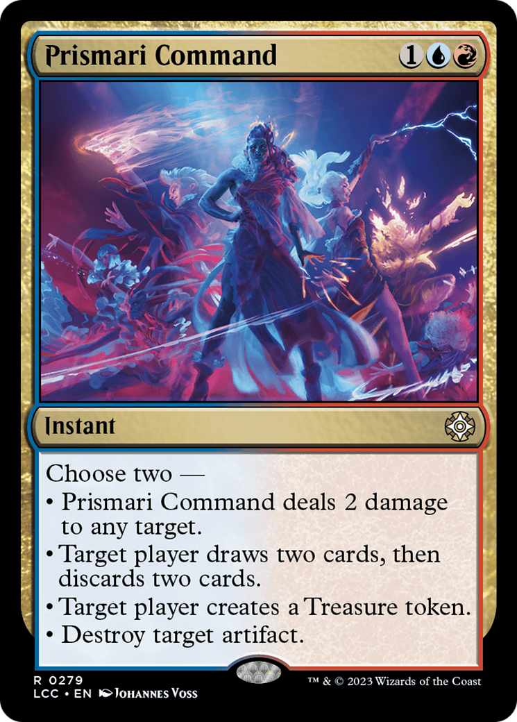 Prismari Command [The Lost Caverns of Ixalan Commander] | The CG Realm