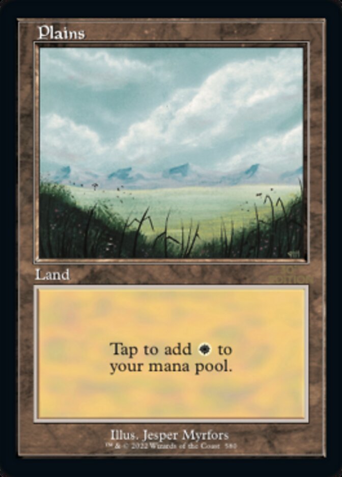 Plains (580) (Retro Frame) (30A-580) - 30th Anniversary Edition
