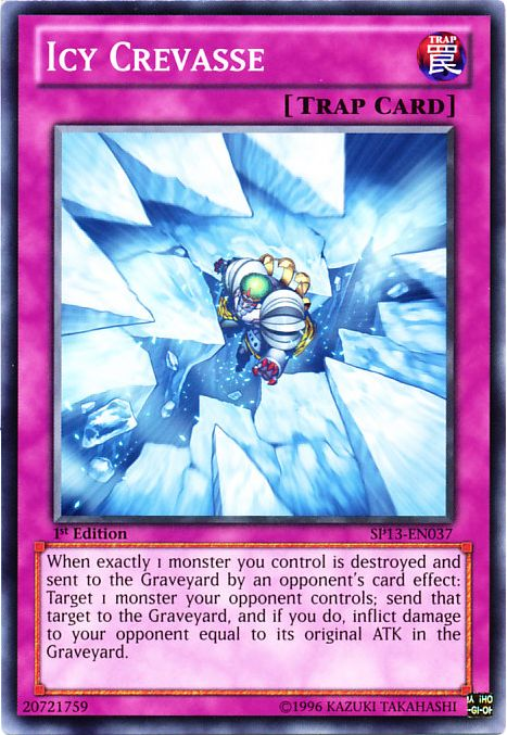 Icy Crevasse [SP13-EN037] Common | The CG Realm