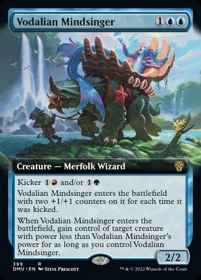 Vodalian Mindsinger (Extended Art) [Dominaria United] | The CG Realm