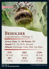 Beholder Art Card [Dungeons & Dragons: Adventures in the Forgotten Realms Art Series] | The CG Realm