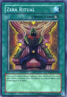 Zera Ritual [PP01-EN010] Secret Rare | The CG Realm