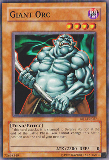 Giant Orc [DR1-EN067] Common | The CG Realm