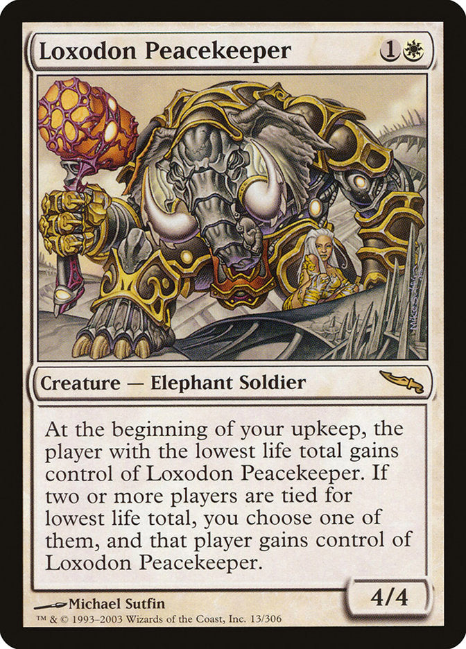 Loxodon Peacekeeper [Mirrodin] | The CG Realm