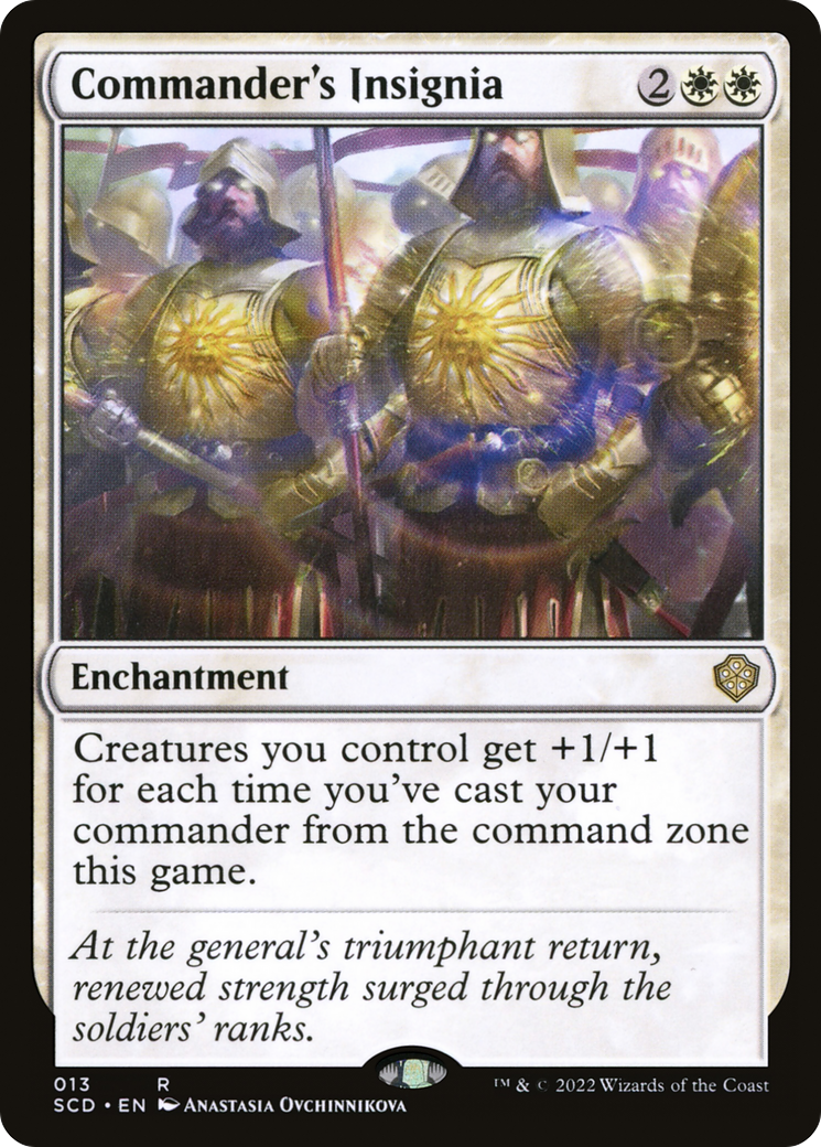 Commander's Insignia [Starter Commander Decks] | The CG Realm