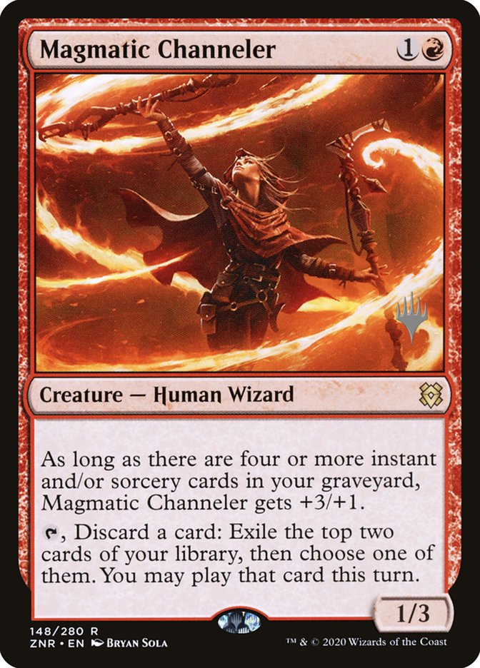 Magmatic Channeler (Promo Pack) [Zendikar Rising Promos] | The CG Realm