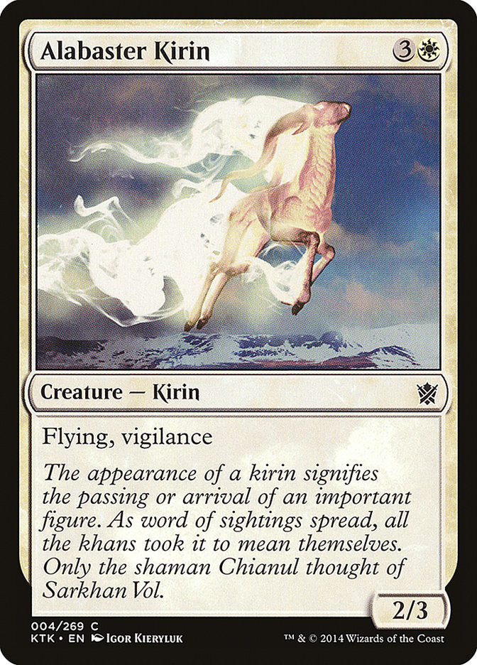 Alabaster Kirin [Khans of Tarkir] | The CG Realm