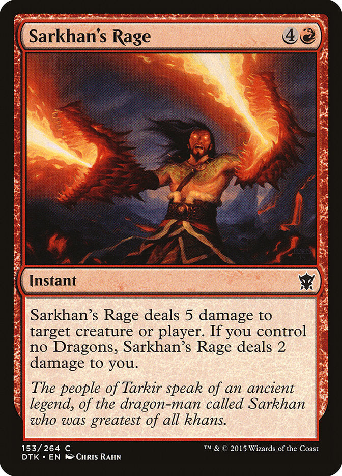 Sarkhan's Rage [Dragons of Tarkir] | The CG Realm