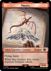 Food (09) // Smaug Double-Sided Token [The Lord of the Rings: Tales of Middle-Earth Tokens] | The CG Realm