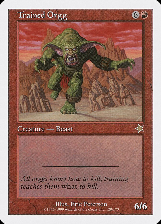 Trained Orgg [Starter 1999] | The CG Realm