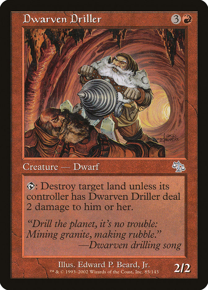 Dwarven Driller [Judgment] | The CG Realm