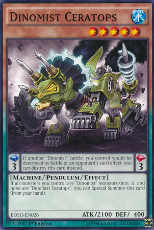 Dinomist Ceratops [BOSH-EN028] Common | The CG Realm