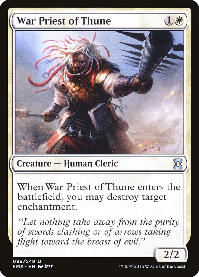 War Priest of Thune [Eternal Masters] | The CG Realm