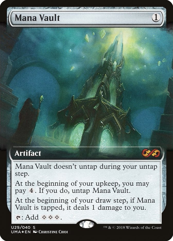 Mana Vault (Topper) [Ultimate Masters Box Topper] | The CG Realm