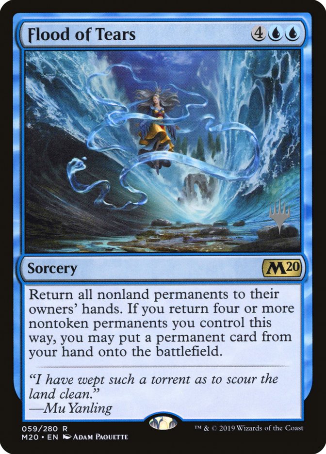 Flood of Tears (Promo Pack) [Core Set 2020 Promos] | The CG Realm