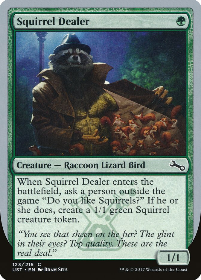 Squirrel Dealer [Unstable] | The CG Realm