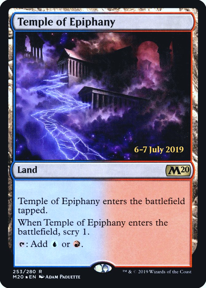 Temple of Epiphany [Core Set 2020 Prerelease Promos] | The CG Realm