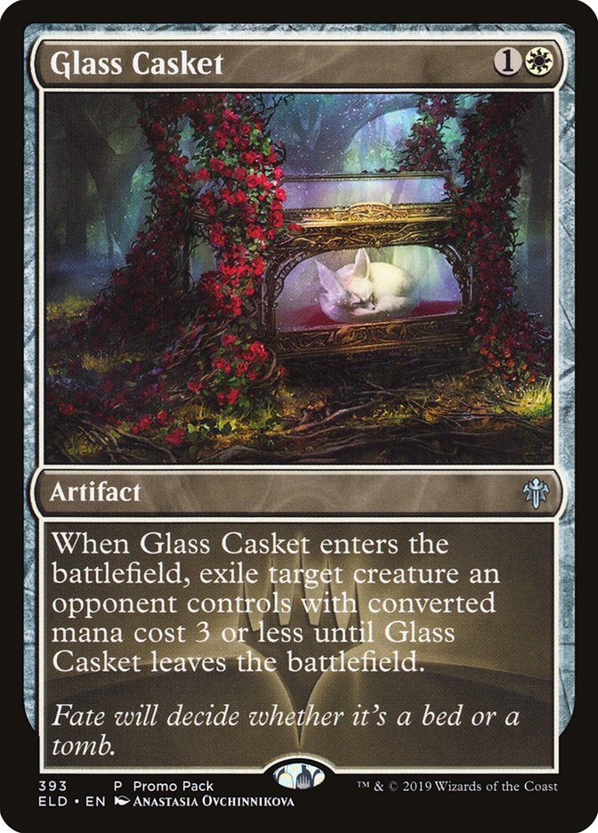 Glass Casket (Promo Pack) [Throne of Eldraine Promos] | The CG Realm