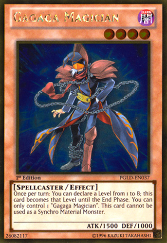 Gagaga Magician [PGLD-EN037] Gold Rare | The CG Realm
