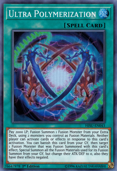 Ultra Polymerization [HISU-EN043] Super Rare | The CG Realm