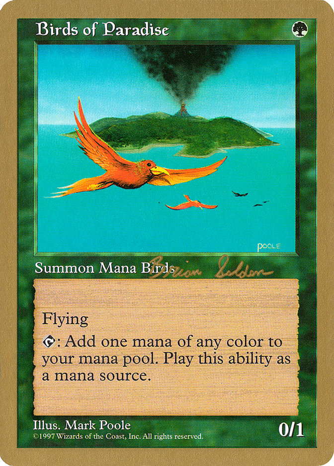 Birds of Paradise (Brian Selden) [World Championship Decks 1998] | The CG Realm