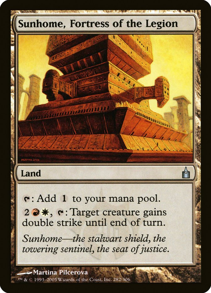 Sunhome, Fortress of the Legion [Ravnica: City of Guilds] | The CG Realm