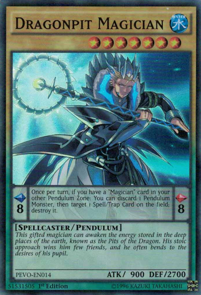 Dragonpit Magician [PEVO-EN014] Super Rare | The CG Realm