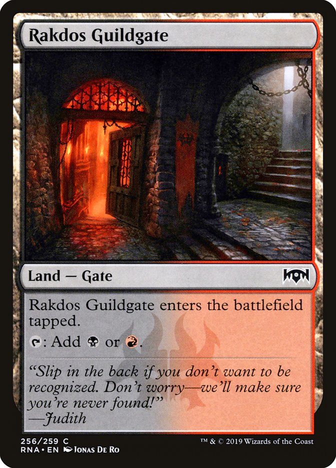 Rakdos Guildgate (256/259) [Ravnica Allegiance] | The CG Realm