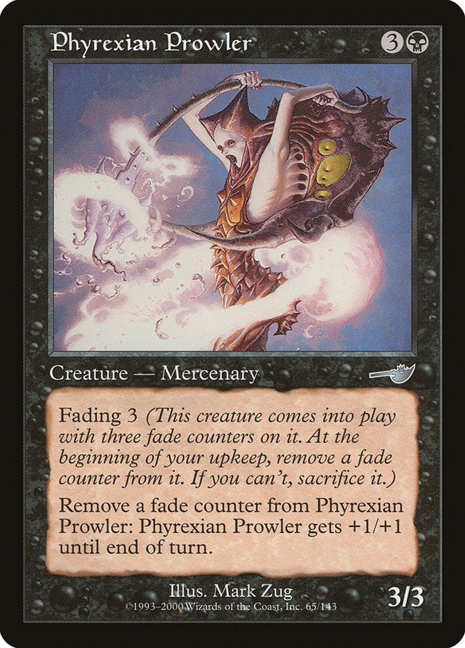 Phyrexian Prowler [Nemesis] | The CG Realm