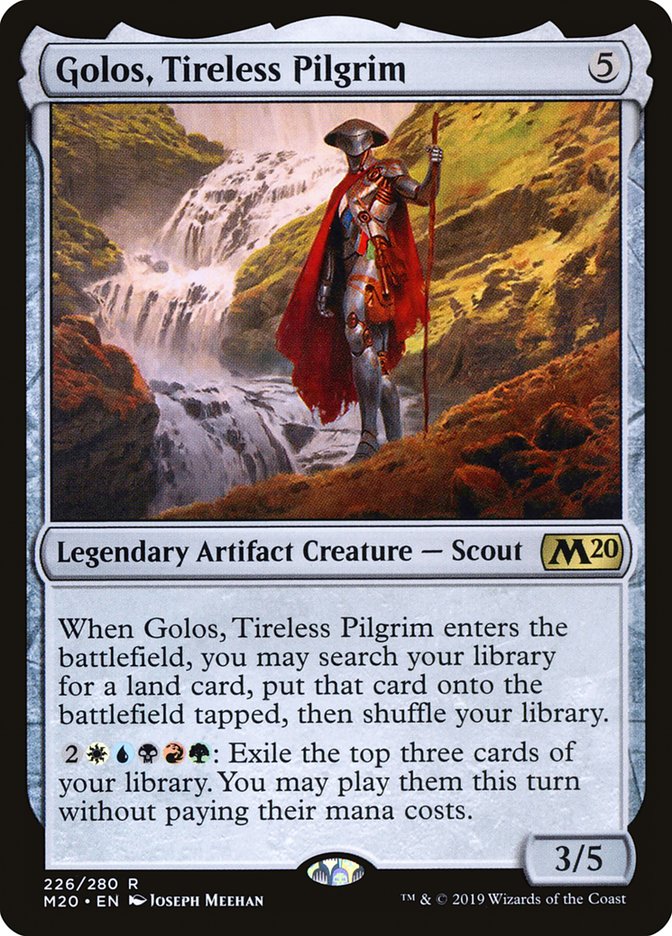 Golos, Tireless Pilgrim [Core Set 2020] | The CG Realm