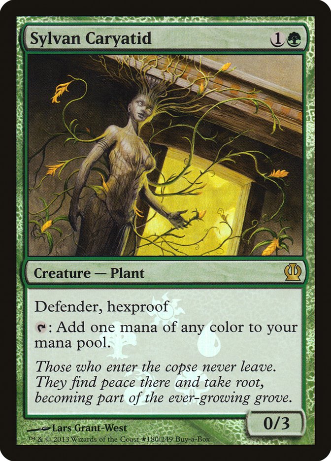 Sylvan Caryatid (Buy-A-Box) [Theros Promos] | The CG Realm