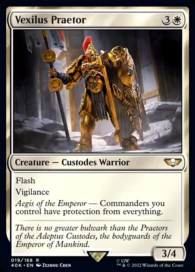 Vexilus Praetor (Surge Foil) [Warhammer 40,000] | The CG Realm