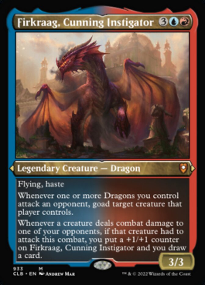 Firkraag, Cunning Instigator (Display Commander) (Foil Etched) [Commander Legends: Battle for Baldur's Gate] | The CG Realm
