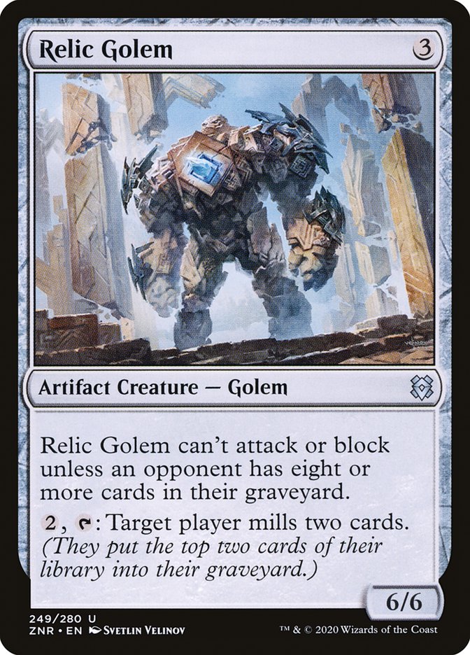 Relic Golem [Zendikar Rising] | The CG Realm