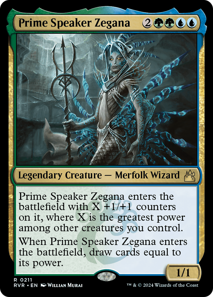 Prime Speaker Zegana [Ravnica Remastered] | The CG Realm