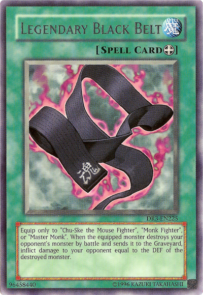Legendary Black Belt [DR3-EN225] Rare | The CG Realm