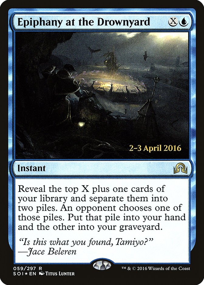 Epiphany at the Drownyard [Shadows over Innistrad Prerelease Promos] | The CG Realm