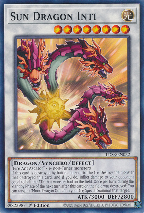 Sun Dragon Inti [LDS3-EN052] Common | The CG Realm